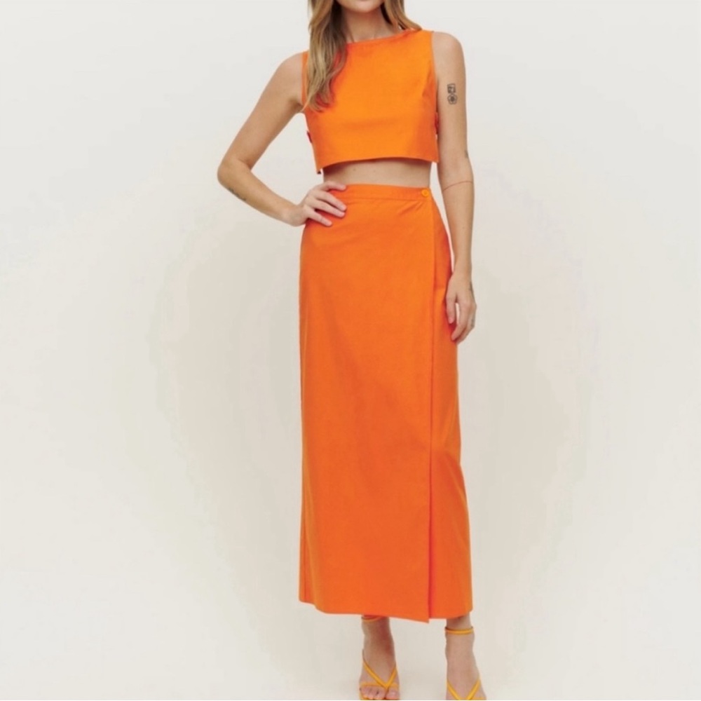 NWT Reformation Mylie Two Piece Set